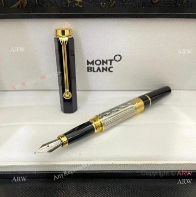 Replica Montblanc Fountain Pens William Shakespeare Gold Pen